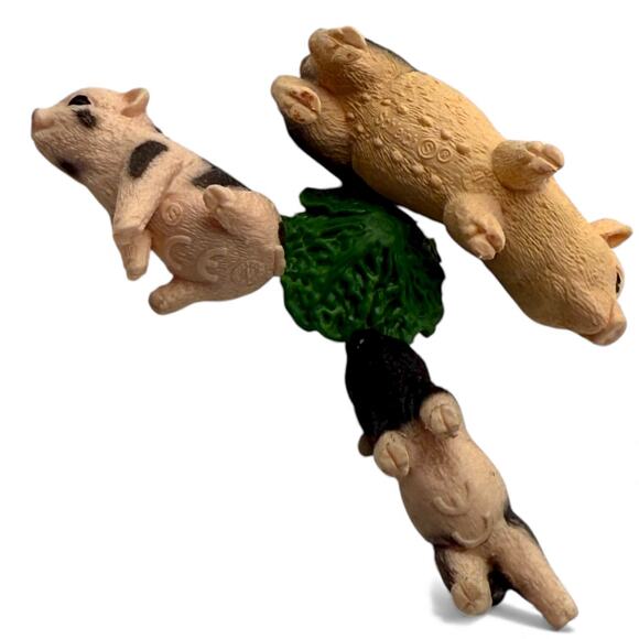 Schleich Farm World Mini Pig and Piglet Figurine 42422 Animal Toy Montessori - Picture 3 of 6